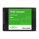 Ssd 480 Gb Wd Green 2.5  7mm Lectura Secuencial 545mb/s