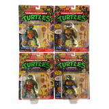 Tortugas Ninja Retro Playmates Classic Tmnt Figure 4 Pack