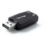 Adaptador De Audio Usb Vorago Adp-201 3.5mm 5.1