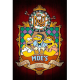 Quadro Decorativo - Duff Simpsons - (gv540)
