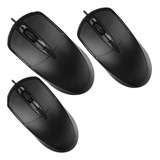 20pz Mouse Optico Alambrico Usb Ergonomico Portatil Pc Lapto