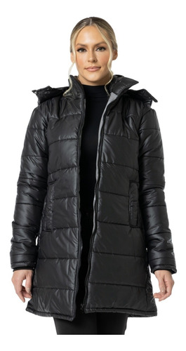 Casaco Feminino Jaqueta Puffer Bobojaco Impermeável