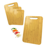 4x Tabla De Picar Madera Cocina Picoteo 20x30cm