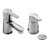 Set Grifería Lavatorio Monocomando + Bidet Monoc C/transf