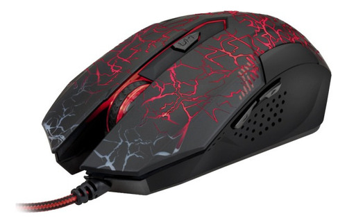 Mouse Gamer Xtm-510, 6 Botones, 2400 Dpi, 3d Gaming