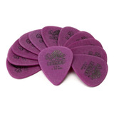 Pack 12 Uñetas 418p114 Purple Tortex Dunlop Musicstore