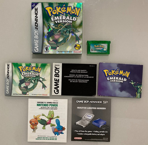 Pokémon Emerald Original E Com Embalagem Em Boas Condições