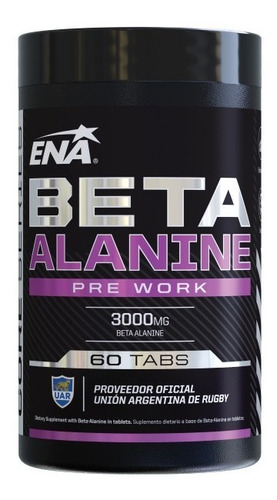 Beta Attack 60 Tabs Ena Sport - Beta Alanina Pre Work