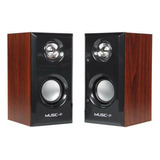 Altavoces De Subwoofer Con Cable Usb Surround Sound Wood