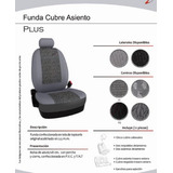 Funda Cubre Asiento Jacquard Acolchada Para Gol Trend Mkr