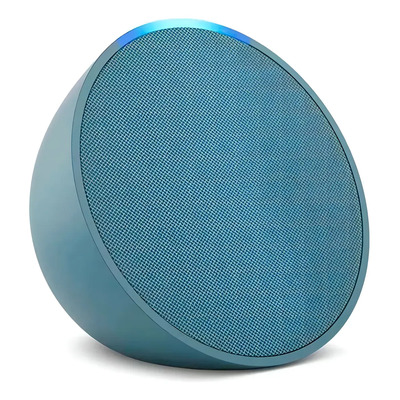 Asistente De Voz Amazon Alexa Echo Pop Verde Azulado Azul Petróleo | Meses sin interés