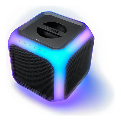 Philips TAX7207 Altavoz De Fiesta Bluetooth Con Luces De Fiesta Color Negro | Meses sin interés