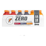 Gatorade Zero Sugar 3 Sabores 18 Pack 355 Ml Importado