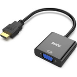 Adaptador Hdmi A Vga Chapado En Oro Macho A Hembra Benfei