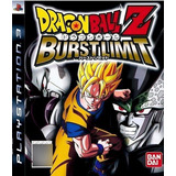 Ps3 - Dragon Ball Z Burstlimit - Juego Físico Original U