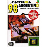 Cartucho Futbol Argentino 98 Fifa | 16 Bits Retro -mg-