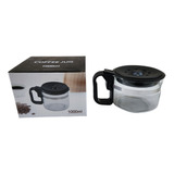 Vaso Jarra Para Cafetera Universal Tapa Regulable Bajo