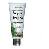 Mascara  Facial Cremosa De Argila Branca Vegano - 30g