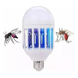 2 Focos Mata Moscos Luz Led Ultra Violeta Mata Insectos