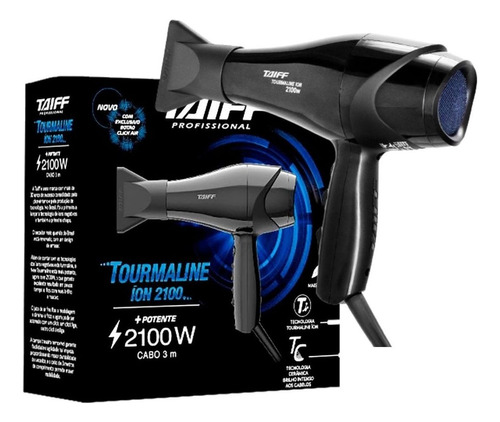 Secador De Cabelo Taiff  Tourmaline Ion Ceramica 2100w 127v