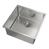 Tarja Submontar Sencilla Be Linea R15 40.40 Acero Inox 44 Cm