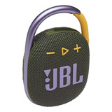 Bocina Jbl Clip 4 Portátil Con Bluetooth Green 