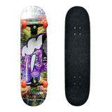 Skate Montado Semi Profissional Completo Black Sheep