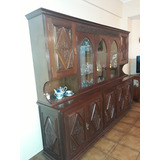 Mueble Cristalero Vajillero Antiguo