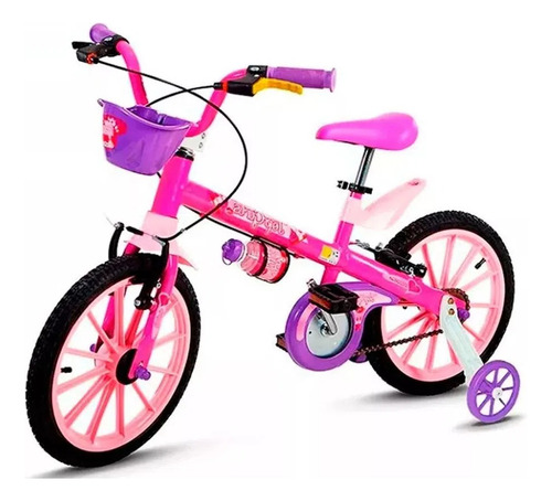 Bicicleta Passeio/urbana Infantil Nathor Top Girls Aro 16