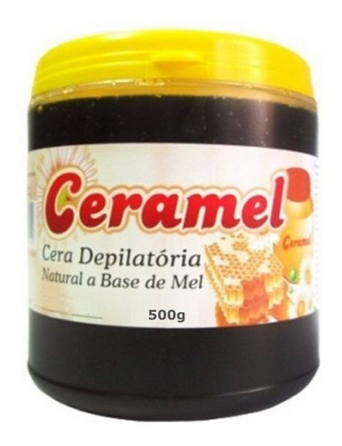 Cera Depilatória Natural Ceramel 500g