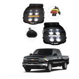 Faros De Niebla Silverado 2003 2004 2005 2006 Led Nuevos