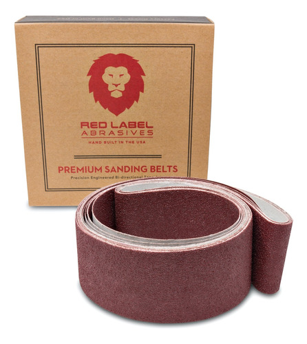 Red Label Abrasives Correas De Lijado Multiusos De Xido De A