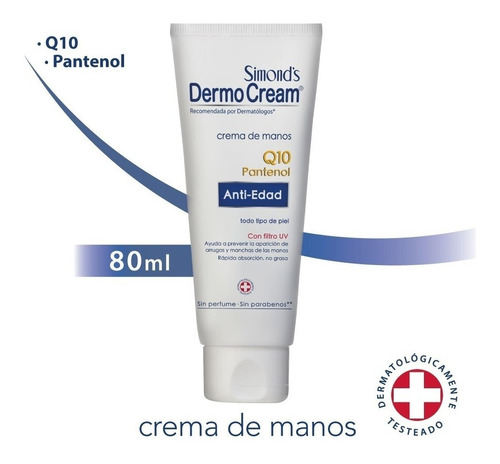 Crema De Manos Dermocream Q-10