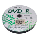 Disco Sony 10dpr47bulk Dvdr Virgen 4.7gb 10 Piezas