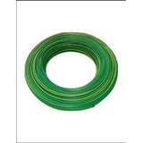 Cable Unipolar 6mm Normalizado Verde Amarillo X 100mts