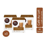 Dolce Gusto Capsulas Cafe Con Leche X3 Cajas