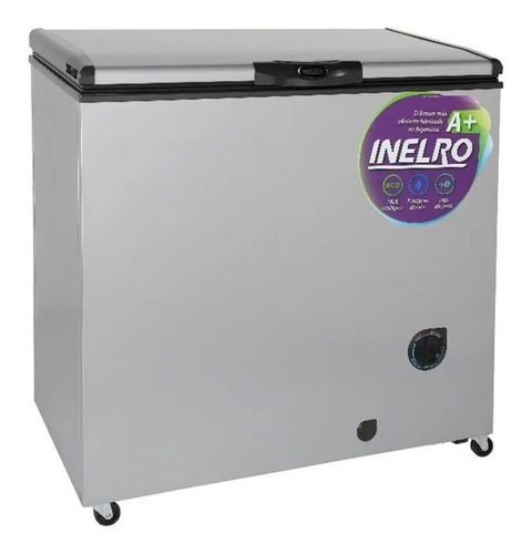 Freezer Horizontal Inelro Eficiencia A+ Fih-270 Plata 215lts