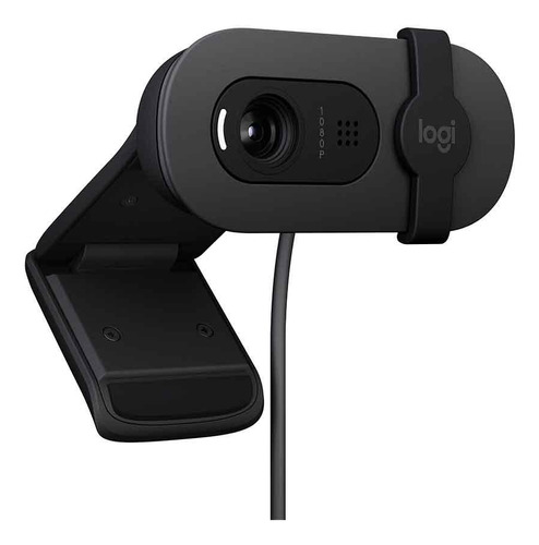 Webcam Full Hd Logitech Brio 100 - Grafite - 960-001586