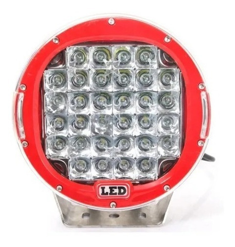 Foco Neblinero Led 96w Redondo 4x4 Auto Camioneta 32 Led Biv