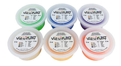 Masa De Ejercicios Val-u-putty  6 Piezas - 3 Oz