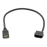 Crj Molex De 4 Pines 5 V Cable Adaptador Funda Usb Hemb...