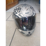 Casco Kbc Gris Negro Scorpion Exo Talla M