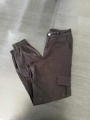 Pantalón Bora Negro Cargo T.s