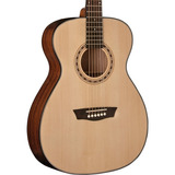 Washburn Af5k Guitarra Texana Acustica Natural Abeto Caoba