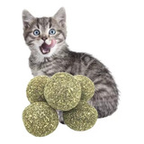 Catnip X5 Bolas Giratorias Para Gatos Hierba Gatera