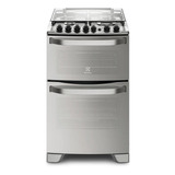 Cocina Electrolux 56dxq Doble Horno Electrico/gas Inox 56cm