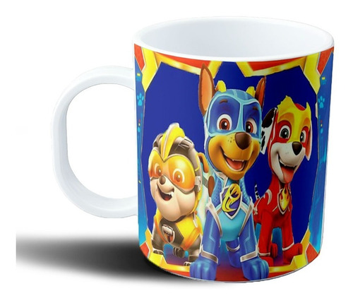 Taza De Plastico - Paw Patrol - Chase Y Marshall