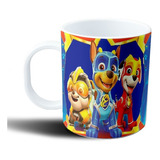 Taza De Plastico - Paw Patrol - Chase Y Marshall