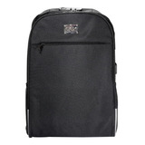 Mochila Para Notebook 15.6  Safety Bk108, Preto