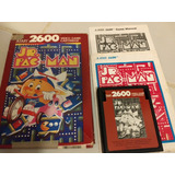 Jr. Pac-man Completo Caja Manuales Atari 2600